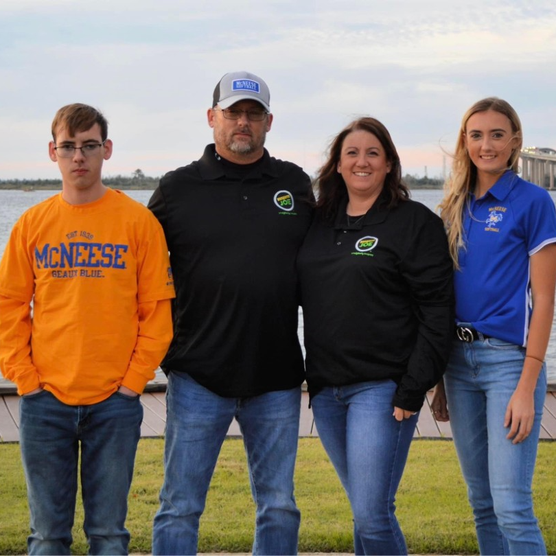 Steven, Christina, Kiley, and Steven Jr